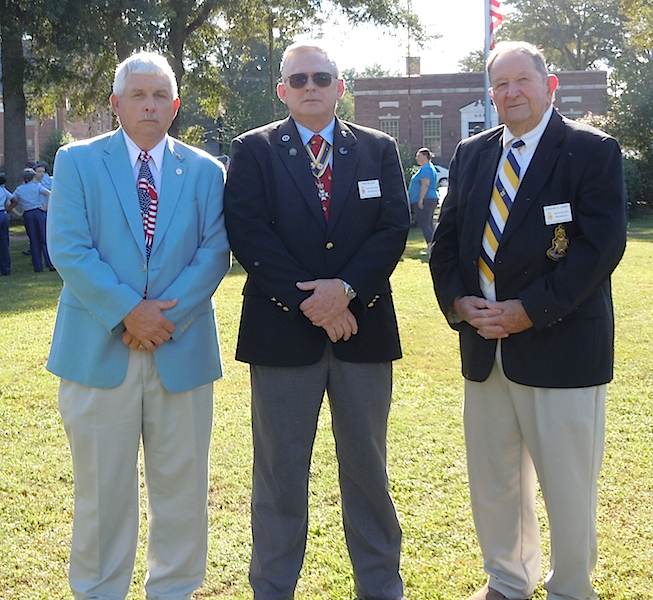 Halifax Resolves chapter members attend the 9/11 event in Roanoke Rapids on September 11, 2015.