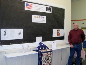 Halifax County Library Veterans Day Display