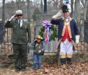 Superintendent John Slaughter, Jr Ranger Landen, and PG Mick Tomme