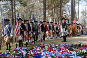 Color Guard at Kettle Creek