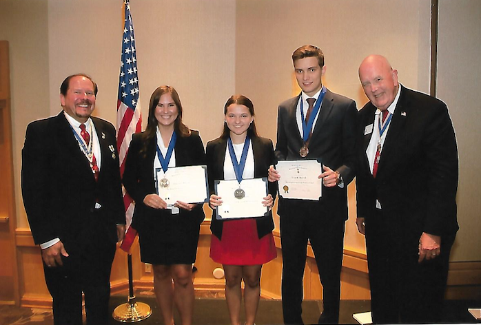 SAR Rumbaugh national contestants at SAR congress in California on July 10 2019